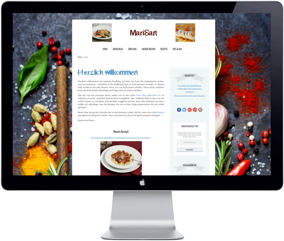 Kundenreferenz - Marisan | Foodblog